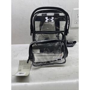 Under Armour Mini Loudon Clear Backpack & Crossbody Bag NWOT Events Festivals